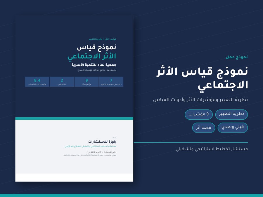 نموذج قياس الأثر الاجتماعي